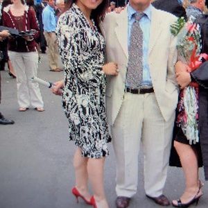 Banana Republic faux wrap dress size Small